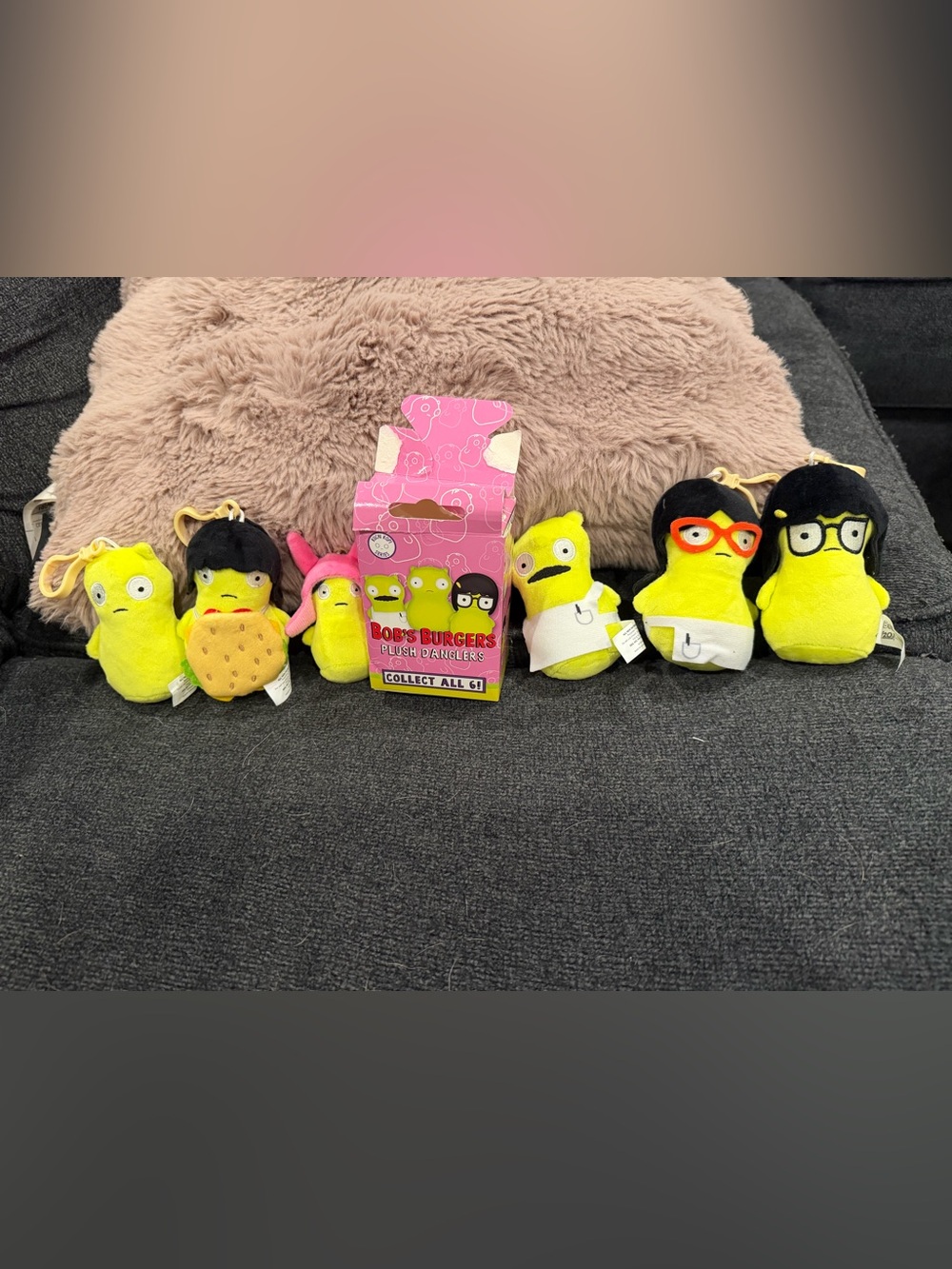 Bobs burgers kuchi kopi series plush blind bag set